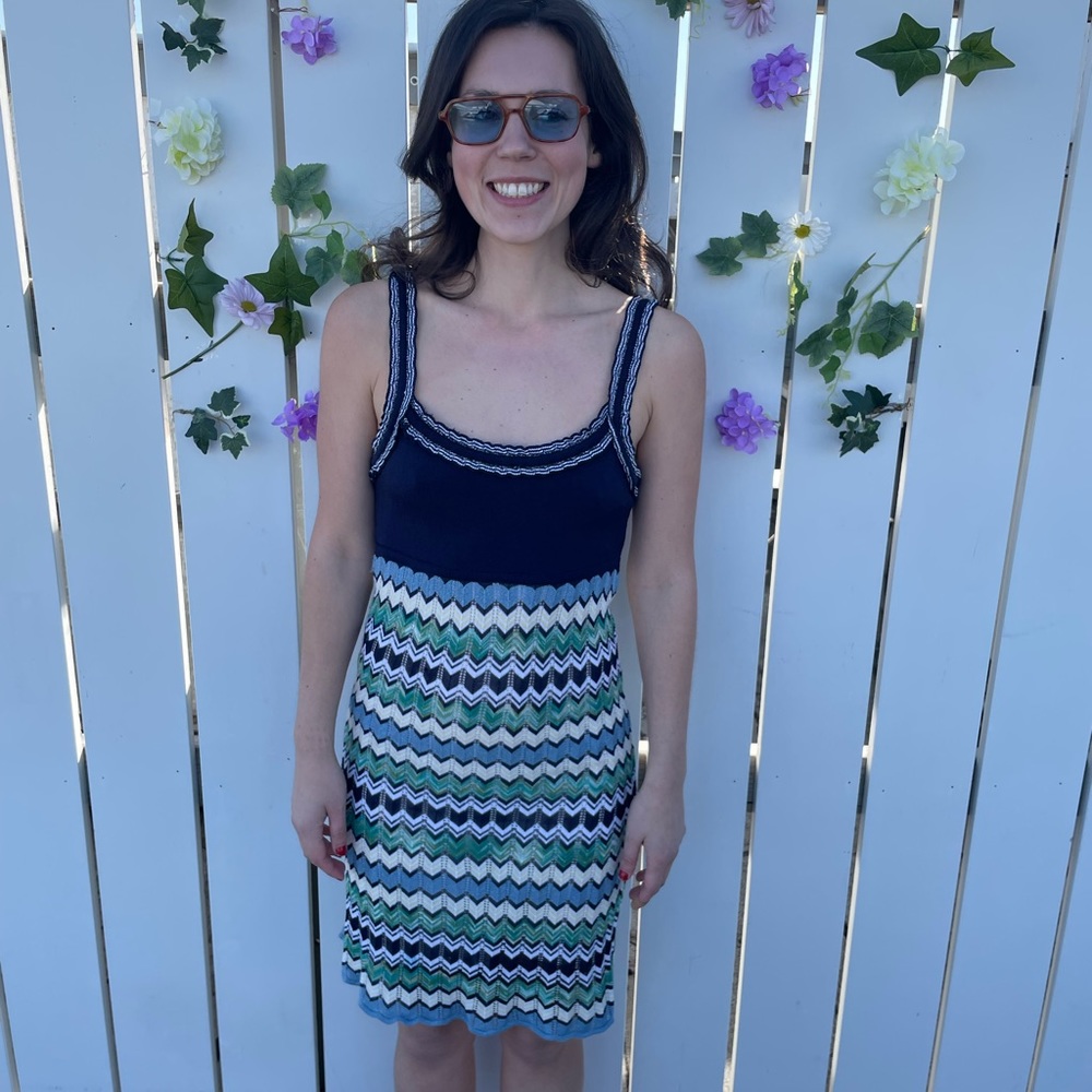 Bebe summer knit dress